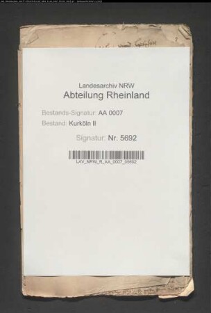 Kurzer Bericht über die Rechtsstellung der Herrlichkeit Winterburg