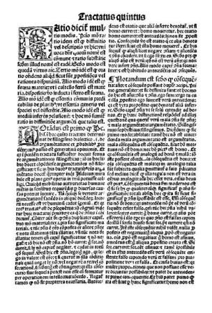 Tractatus quintus.