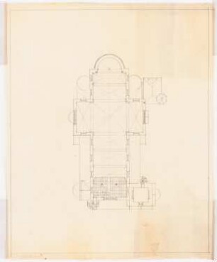 St. Agatha, Lindlar-Kapellensüng: Erdgeschossgrundriss 1:200