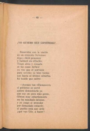 ¡Yo quiero ser generoso!..