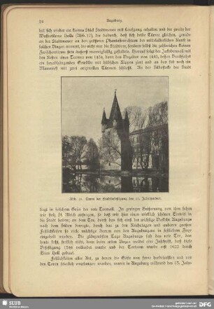 Turm der Stadtbefestigung des 15. Jahrhundert