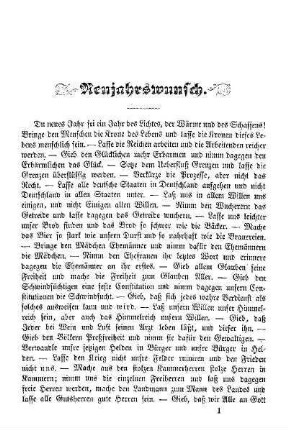 Neujahrswunsch