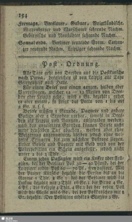 Post-Ordnung