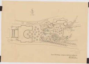 Kurpark Bad Wildungen: Vorschlag für die Gestaltung des westlichen Teils 1:500