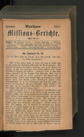 Januar. 1901.