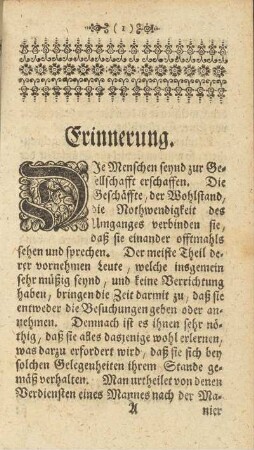 Erinnerung