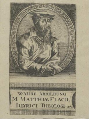 Bildnis des Matthias Flacius Illyricus