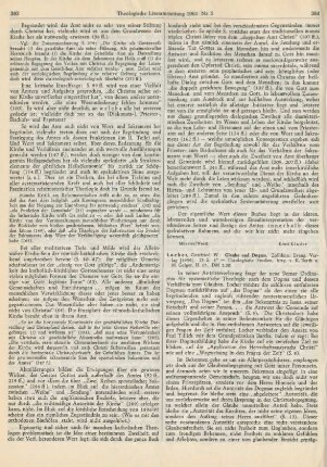 384-385 [Rezension] Locher, Gottfried Wilhelm, Glaube und Dogma