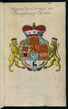 100, Wappen der Herzoge zu Braunschweig-Bevern