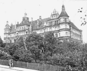 Güstrow, ehem. Residenzschloss, von Südwesten; Franz Parr
