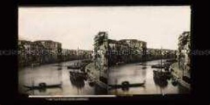 Blick von der Rialtobrücke über den Kanal Grande, Venedig