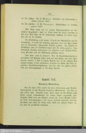 Kapitel XIX. Annaberg- Marienberg