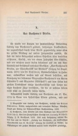 181-198 Aus Beethoven's Briefen