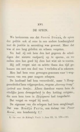XVI. De spion