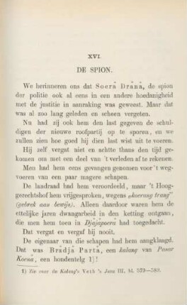 XVI. De spion