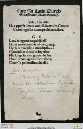 Cato Jn Latin