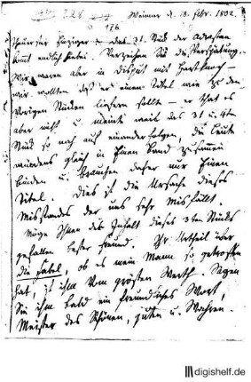 176: Brief von Caroline Herder an Johann Wilhelm Ludwig Gleim : Carolina (genannt Caroline) Maria Herder