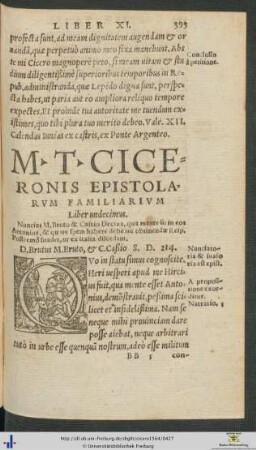 Liber Undecimus