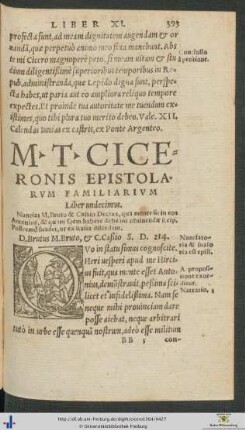 Liber Undecimus
