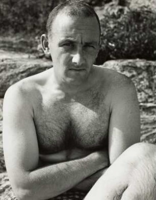 Der Fotograf Alec Steiger am Strand