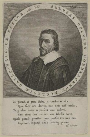 Bildnis des Andreas Colvius