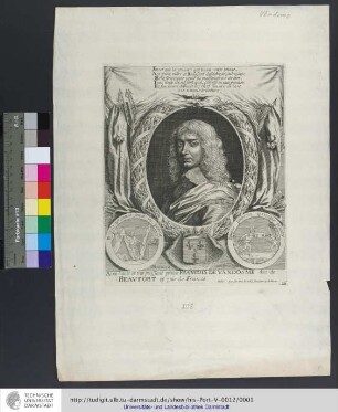 A tres hault et tres puissant prince Francois De Vandosme duc de Beavfort et pair de France