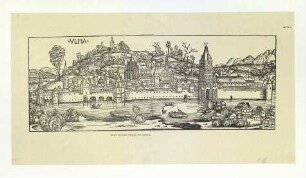 Ulm von Süden. Um 1497