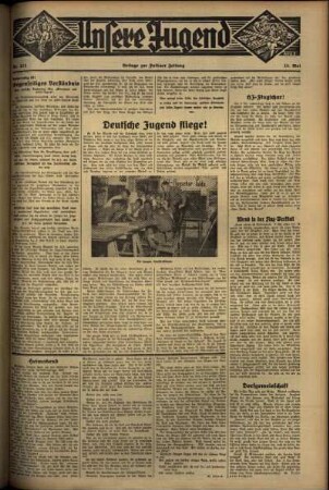 Zweite Ausgabe vom Mittwoch, den 15. Mai 1935.