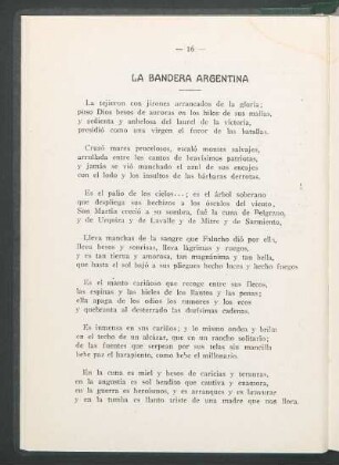 La Bandera Argentina