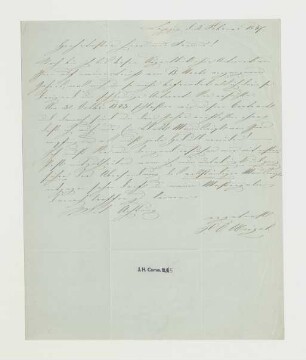 Brief von Theodor O. Weigel an Joseph Heller