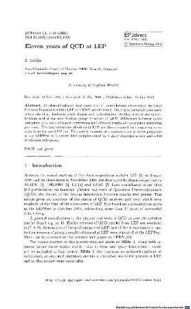 Eleven years of QCD at LEP