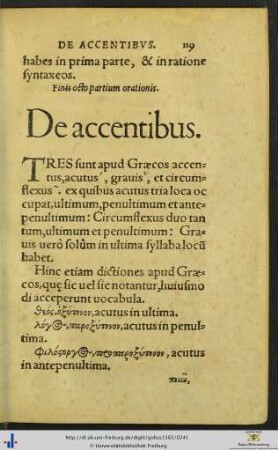 De accentibus.