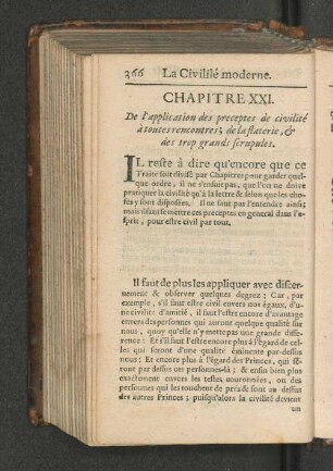 Chapitre XXI. Capitel XXI.