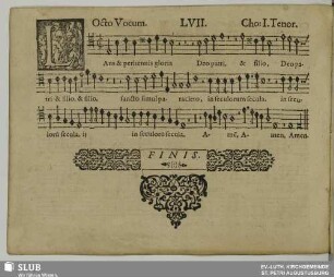 LVII. Laus et perennis gloria
