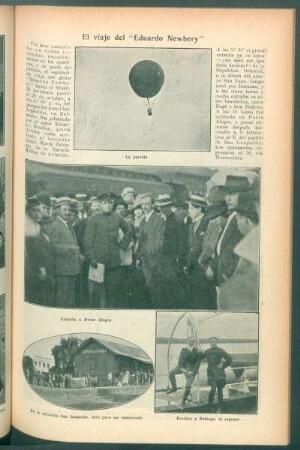 El viaje del "Eduardo Newberry"