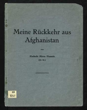 Meine Rückkehr aus Afghanistan