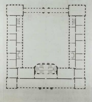 Grundriß eines Gebäudes, Blatt 5