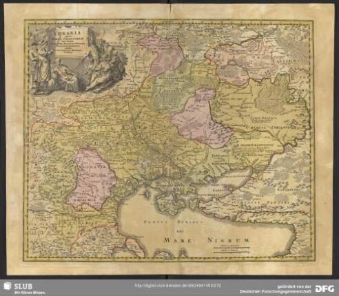 Vkrania quae et terra Cosaccorum cum vicinis Walachiae, Moldaviae, Minoris, Tartariae provinciis exhibita