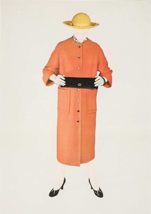 Modeaufnahme, Tearsheet, Frontispiz (Mademoiselle)
