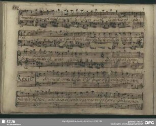 Recitativo: Ah che se dorme il sole