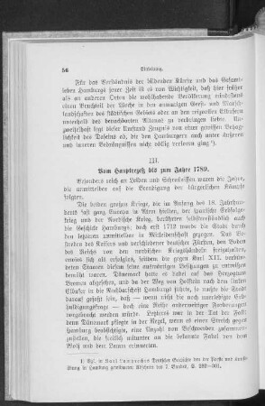 III. Vom Hauptrezeß bis zum Jahre 1789.