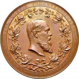 Große Medaille des Königreichs Württemberg für allgemeine Verdienste um Gewerbe und Handel