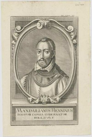 Bildnis des Maximilianus Henninius Bossuvius