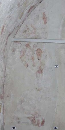 Szenen aus Heiligenlegenden — Malerei an der Ostwand — Wandbild