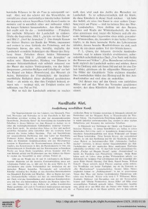 11/12: Kunsthalle Kiel : Ausstellung nordischer Kunst