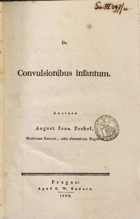 De convulsionibus infantum