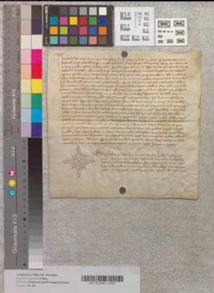Die Vertreter der Martinskirche zu Minden quittiren dem Domkapitel wegen einer Schuld von 100 M.