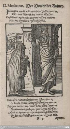 D. Medicinae. Der Doctor der Artzney.