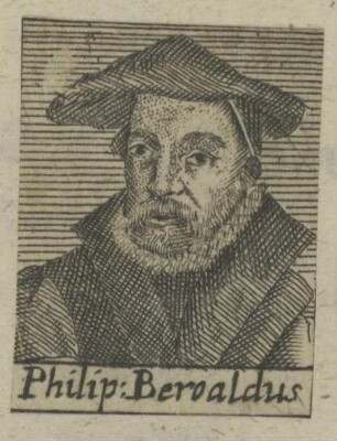 Bildnis des Philippus Beroaldus