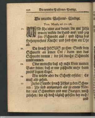 Die neundte Paßions-Predigt.